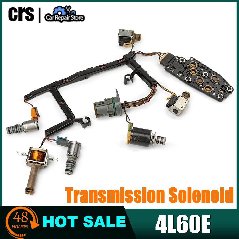 4L60E Transmission Solenoid Kit Internal Wire Harness W/ TCC Solenoid For Chevrolet For GMC For Hummer For Pontiac Accessories