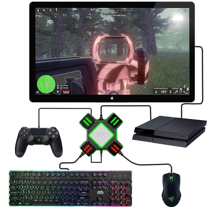 KX Keyboard and Mouse Adapter Controller Converter Adapter for