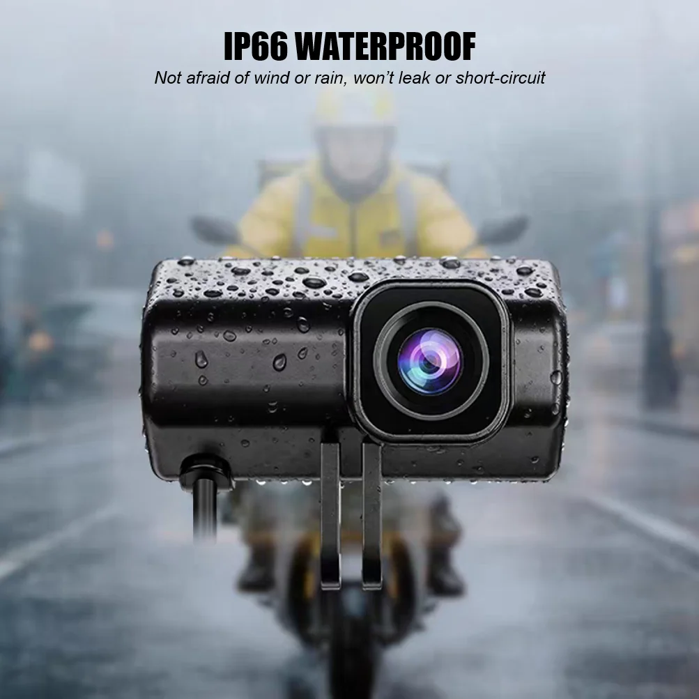 Car DVR Motorcycle Driving Dash Cam Camcorder 1080P HD Mountain Electric Bike Bicycle Motorcycle Helmet Camera Outdoor Black Box - view 6