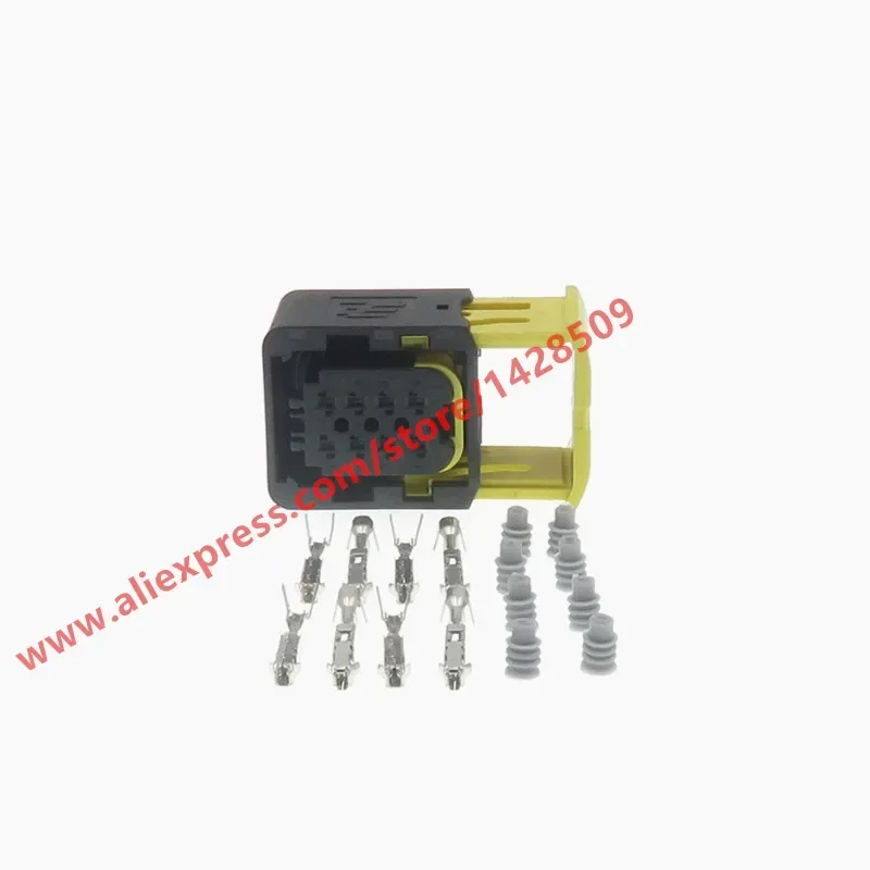 1 Set 8 Pin Electric Female Plug Auto Waterproof Plug Cable Connector For VW 1-1418479-1