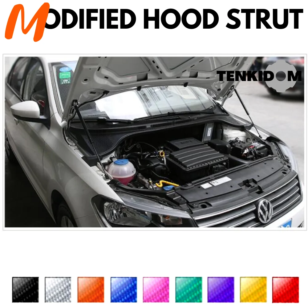 Front Hood Struts for Volkswagen Santana 2013-2019 Shock Lift Supports Bonnet Gas Dampers Springs No-Drill