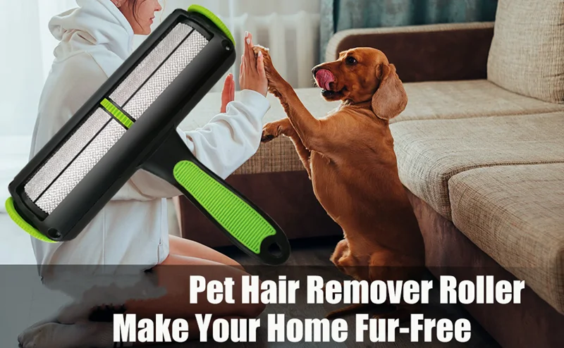 Flusen Roller Hund Haarentferner Haustier BrushRemoves Haare Magie für Tier Wolle Entfernung Katzen Lint Kleidung Reinigung Werkzeuge Liefert – Detail 2