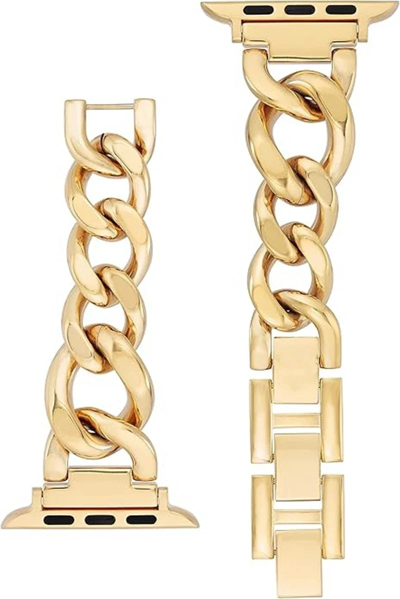 سوار سلسلة حلقة ل سوار ساعة يد آبل النساء سلسلة الترا 11/10/9/8/7/6/5/4/3/2 38 مللي متر 40 مللي متر 41 مللي متر 42 مللي متر 44 مللي متر 45 مللي متر 46 مللي متر حزام #3