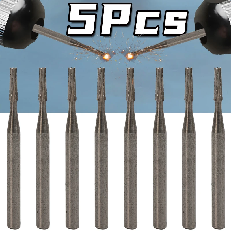 1-5pcs Car Windshield Repair Drill Bit Glass Drill Bit Easy To Install Durable Tungsten Steel Drill Bit 1mm Car Rapairing Parts
