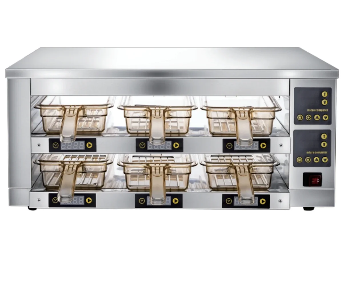 

Fast food restaurant kitchen equipment burger pie meat heater, burger heater station