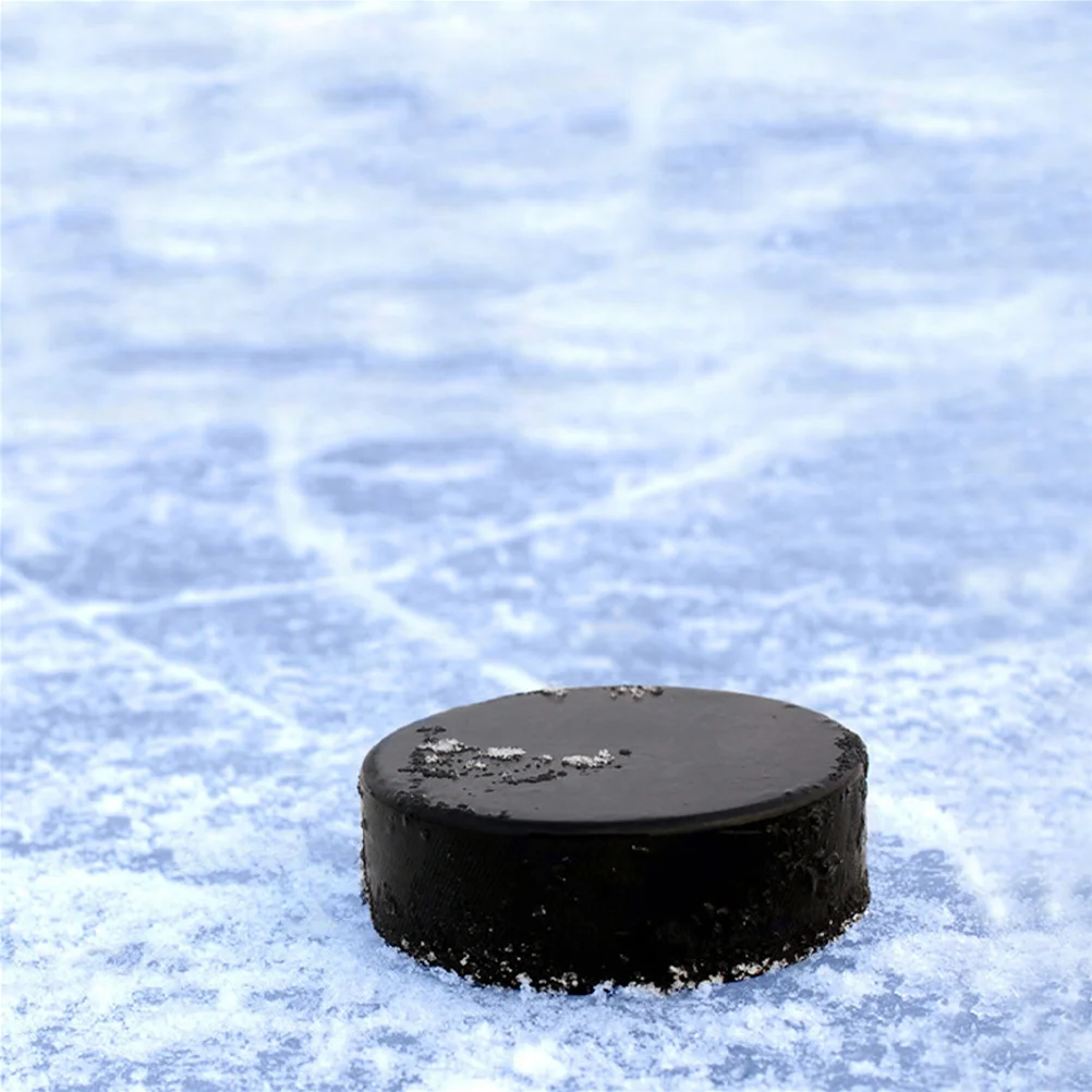 Suministros de entrenamiento de Hockey, disco de hielo, pelota pequeña, pelotas prácticas de interior para practicar clásico, 3 uds.