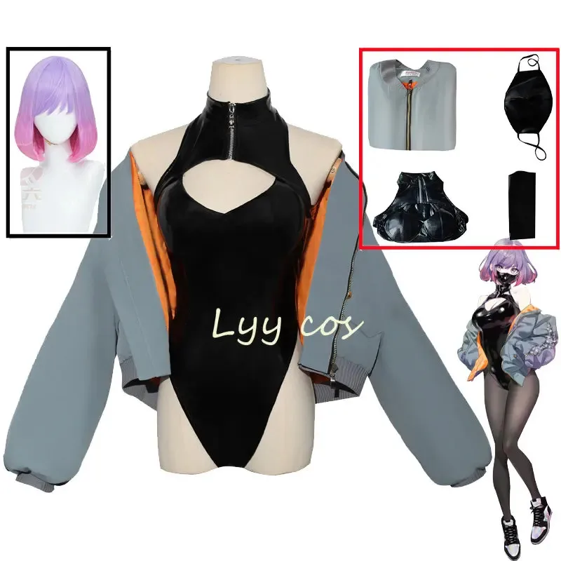 

Luna Cosplay Anime Astrum Design Mask Girl Costume Sexy Women Luna Costume Halloween Full Set with Coat