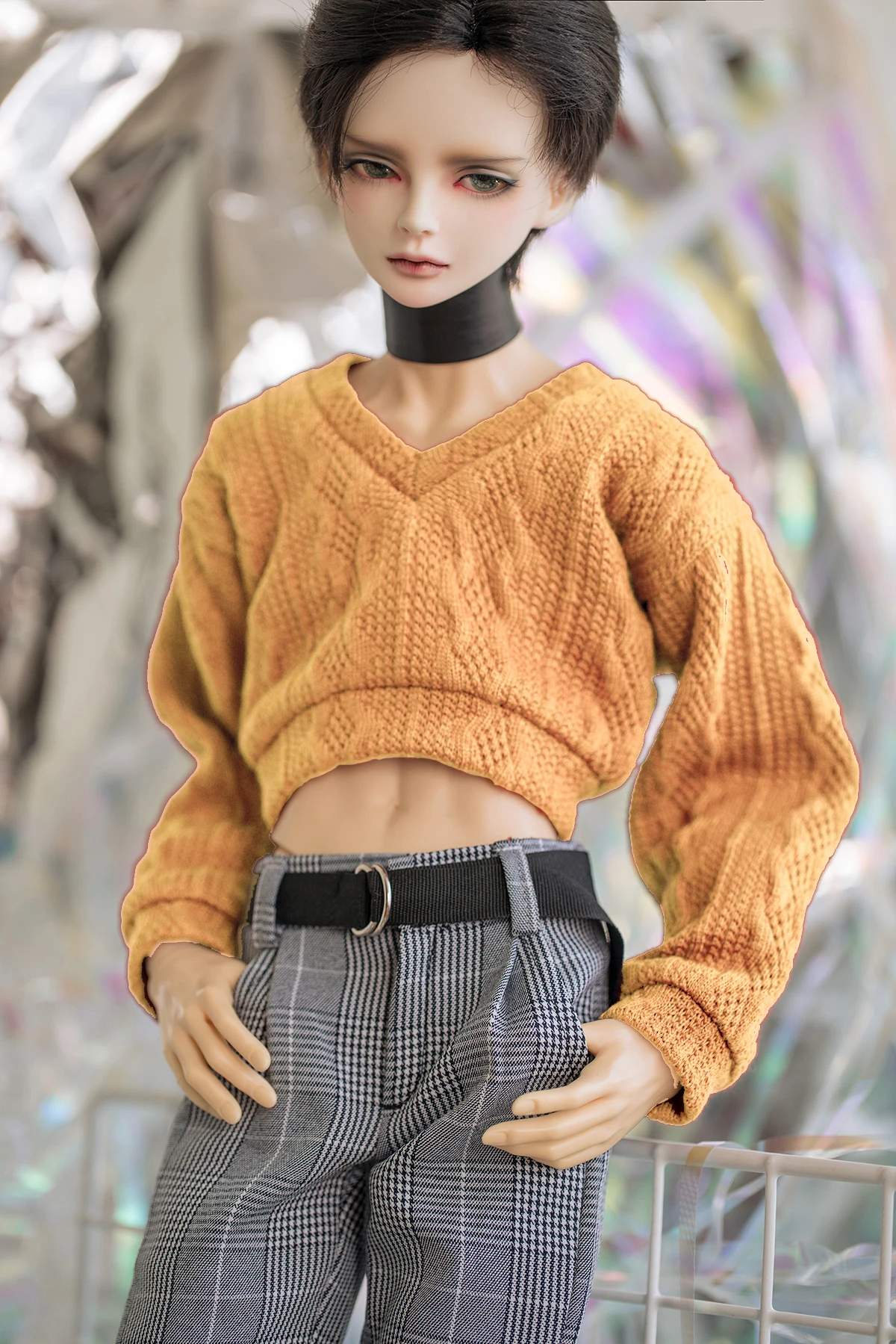 Pull élégant de Style court personnalisé pour poupée BJD 1/6 1/4 1/3 oncle ID75 CMB233