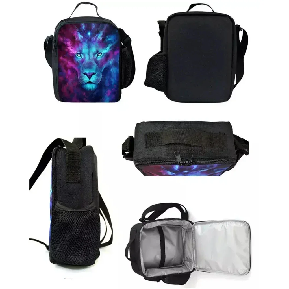 Marvel-fiambrera térmica reutilizable para niños y niñas, bolsa aislante de gran capacidad para Picnic al aire libre, superhéroe, Venom