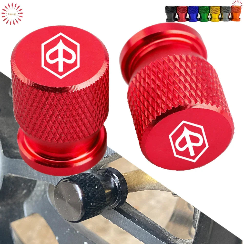 Tyre Valve Cap For VESPA Piaggio MP3 300 400 500 BYQ150-5AV ww150 Motorcycle Wheel Air Port Cover CNC Aluminum Accessories