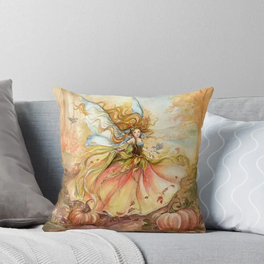 

Dance of Autumn Throw Pillow Couch Cushions Decorative Cushion Elastic Cover For Sofa Anime pillow