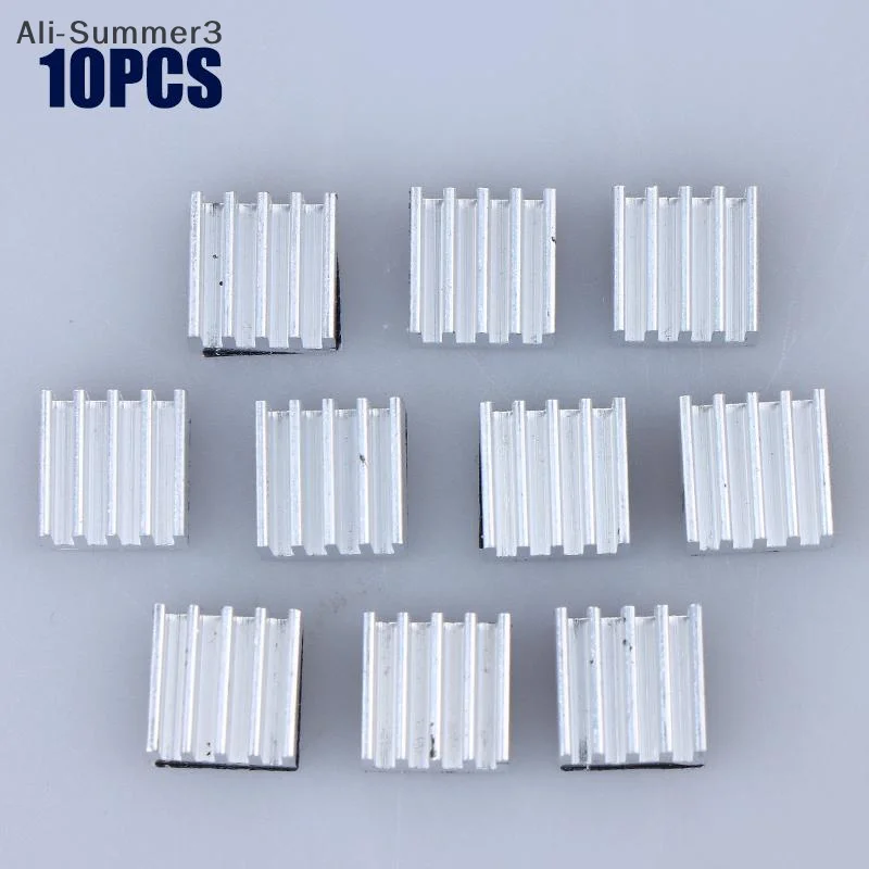 

10pcs A4988 Stepper Driver Heat Sink Aluminum HeatSink Cooling Radiator 3D Printer Parts A4988 Dedicated Heatsink