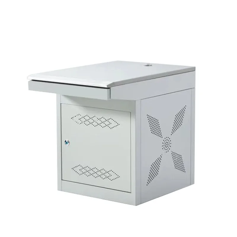 Stainless Steel Monitoring Console Stainless Steel Multimedia Podium Command Center Dispatch Center Control Room Center