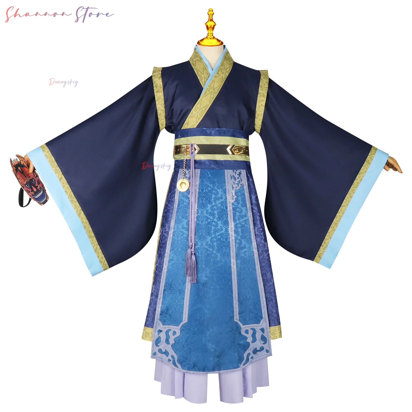 أنيمي يوميات الصيدلي تأثيري جينشي تأثيري Xidu مأدبة زي هالوين حفلة عيد الميلاد الصينية Hanfu هالروويين كوستيب #6