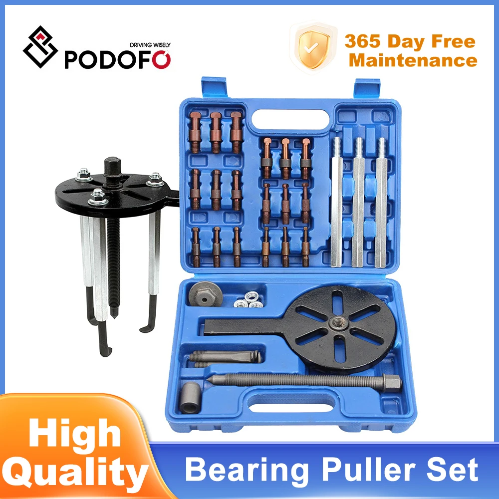 Podofo 2 in 1 3 Jaw Puller Bearing Removal Tool Bearing Puller Removal Tool Remover