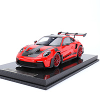 1-18 Por sche 911 (992) GT3 RS model car  resin Collectibles