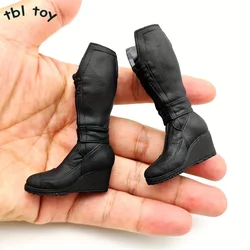 1/6 Scale Female Solider Hollow High Heels Long Boots Model Direct Insertion Type Shoes Model for 12in Action Figure Doll