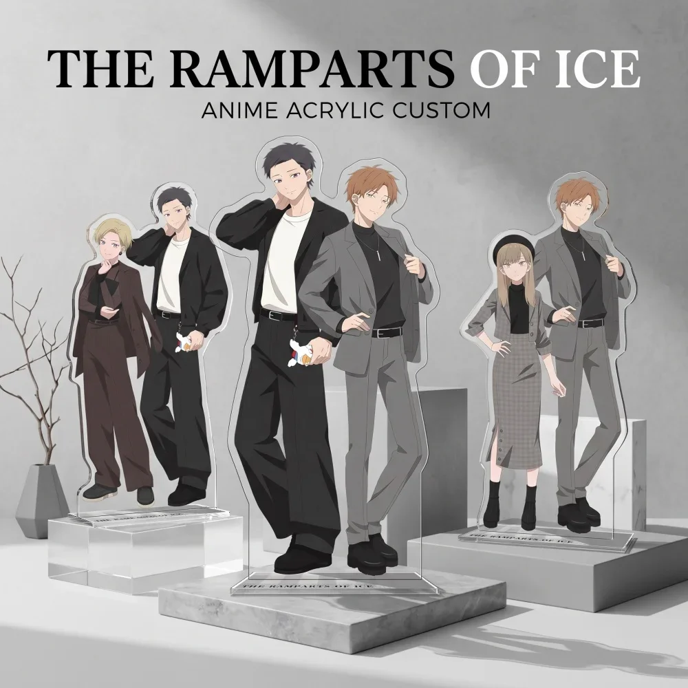 Acrylic The Ramparts Of Ice Stand Keychain Koyuki Ice Minami Amamiya Yota Hino Set Character Merch Custom Pattern Available