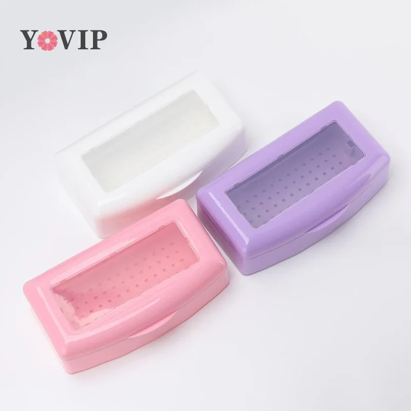 Nail Sterilizer Tray Disinfection Box Sterilizing Clean Nail Art Salon Manicure Implement Sanitize Tool Equipment Cleaner Tools