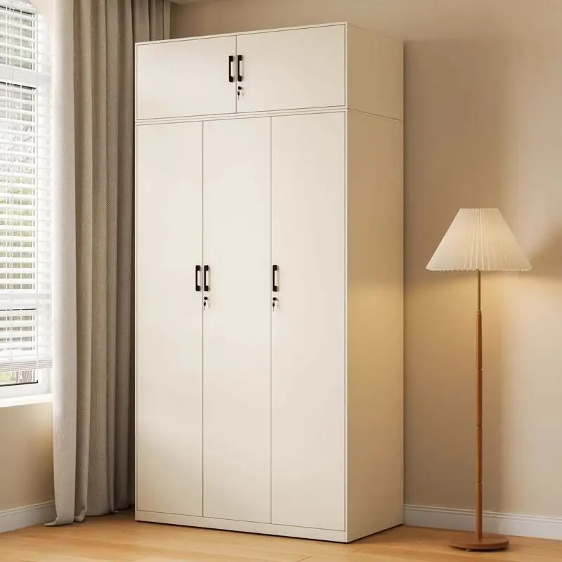 

White Modern Tall Wardrobes Nordic Space Saving Home Storage Wardrobes Bedroom Clothes Small Mueble Organizador Furniture