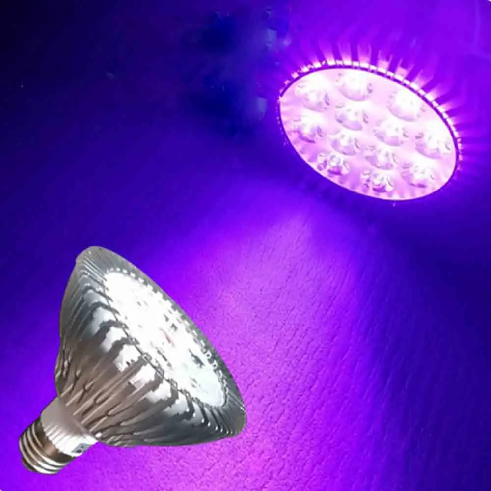 

Nice E27 Light Bulb Purple Light 365nm 395nm 405nm UV Ultraviolet Curing Lamp Shadowless Adhesive Varnish Green Oil Resin ﻿Cur