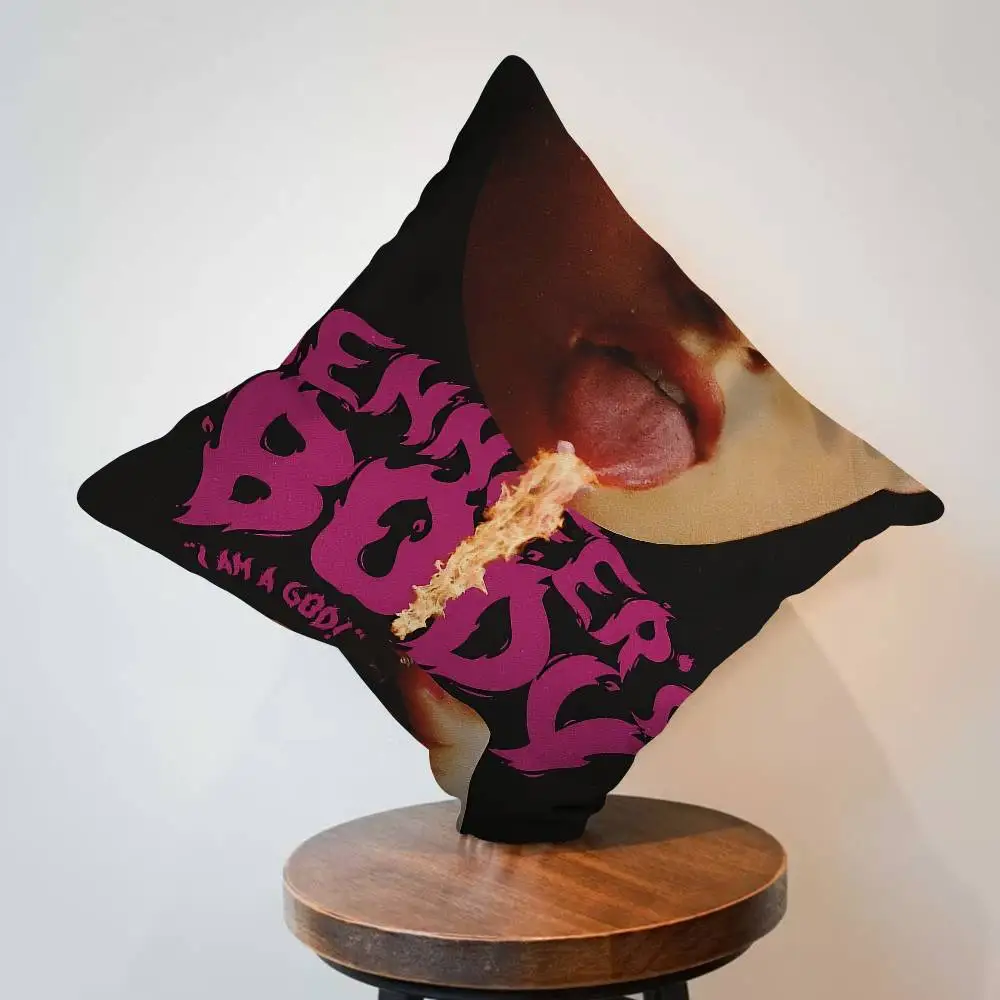 البوب فيلم جنيفر الجسم مكتب وسادة المخدة غطاء وسادة السيارة 45X45CM قطني المخدة أريكة غطاء وسادة