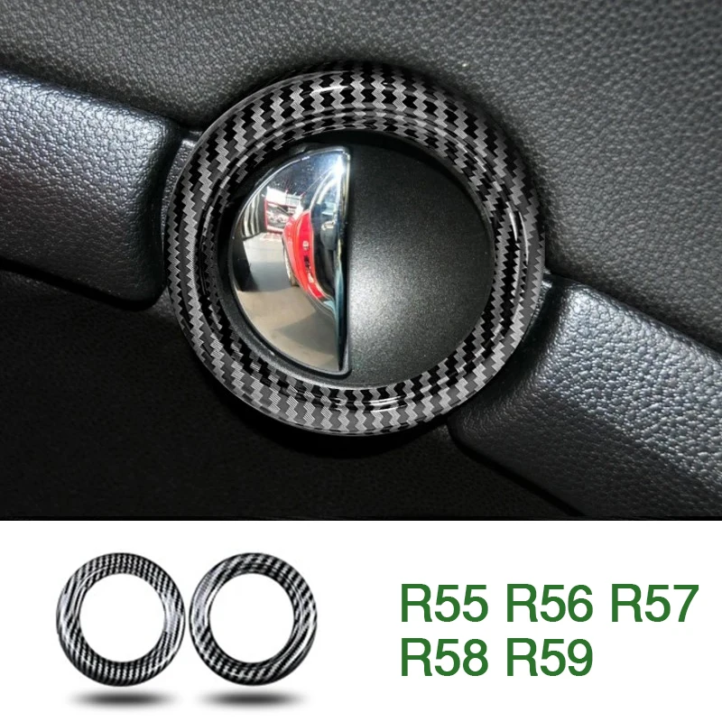 

Car Interior Door Handle Decorative Cover Modification Stickers For BMW MINI Cooper R55 R56 R57 R58 R59 CLUBMAN Car Accessories