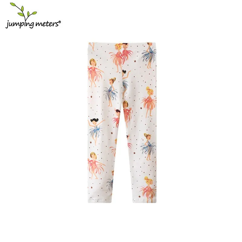 Jumping Meters 2-7T Autumn Spring Girls Leggings Pants Full Length Dancing Girls  Baby Skinny Pencil Pants Cute Girls Pants