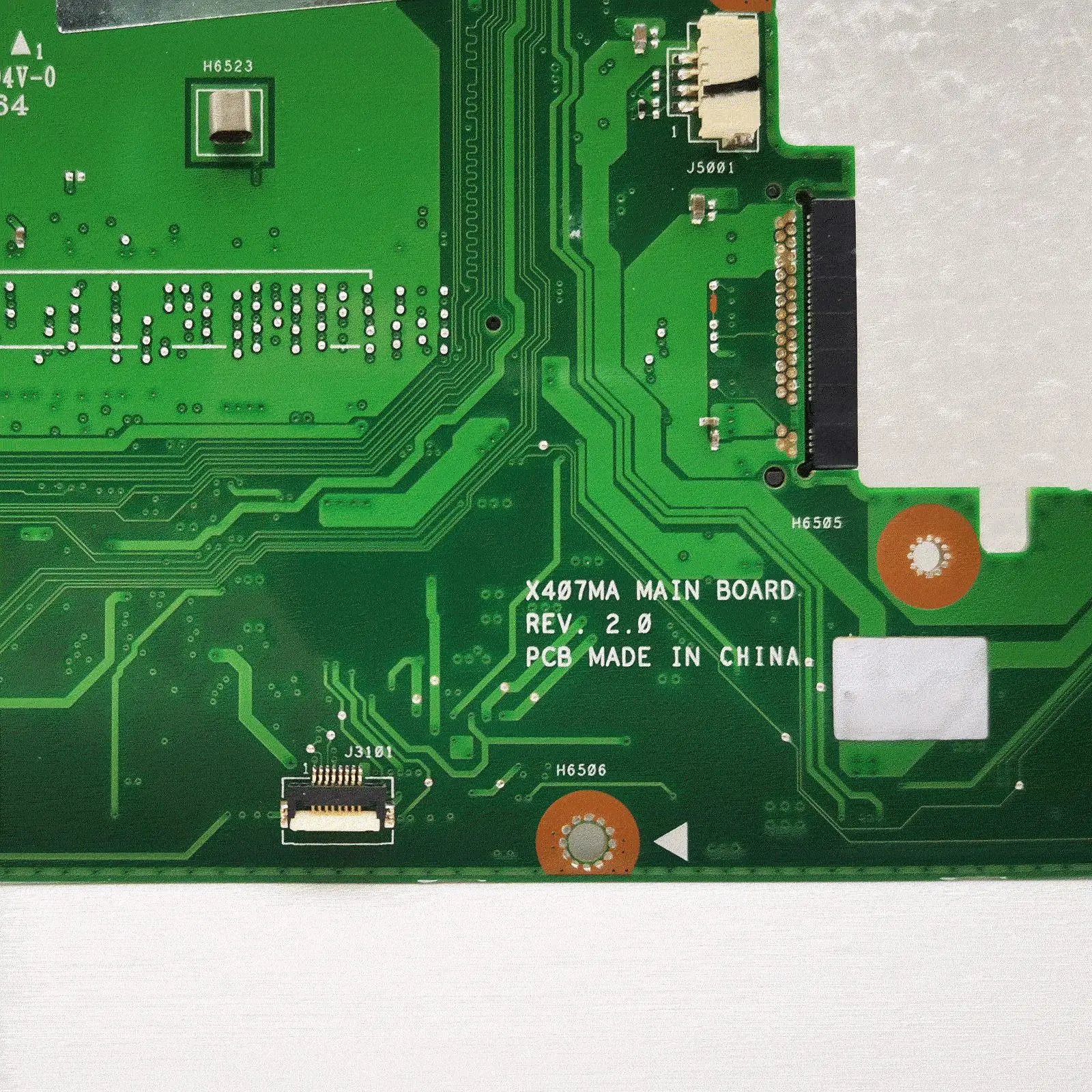 X407MA Notebook Mainboard For ASUS VivoBook X407M X407MA Laptop Motherboard With N4000 N4100 N5000 CPU 100% Tested OK image 4