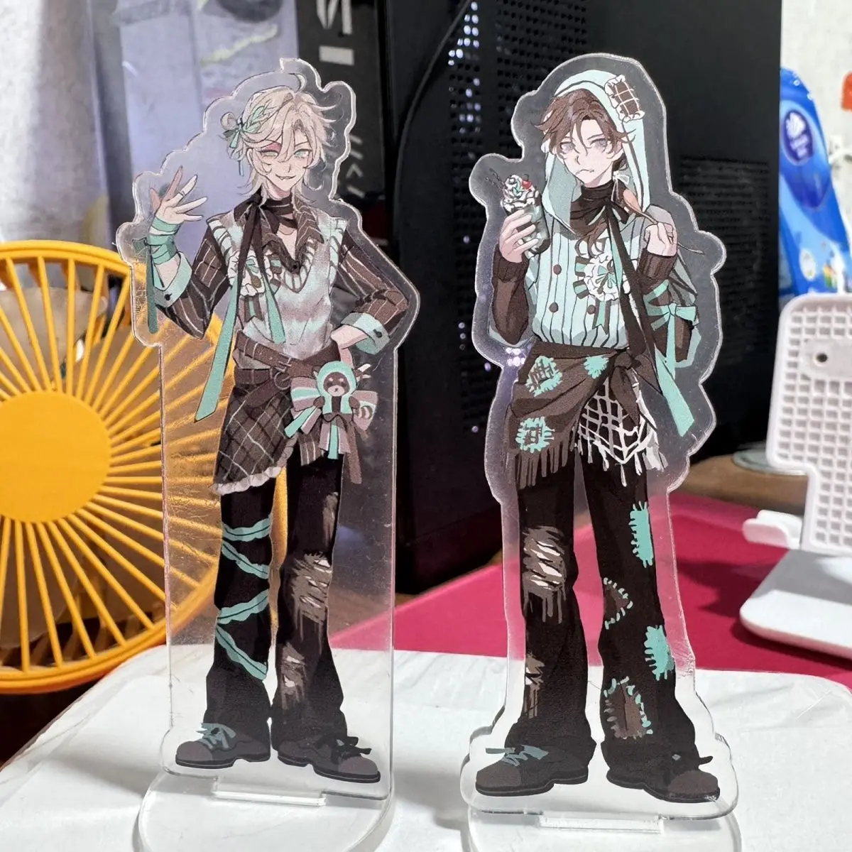 

Аниме Identity V акриловая подставка модель Luca Balsa Naib Subedar косплей декор стола модель тарелка реквизит украшения Рождественский подарок