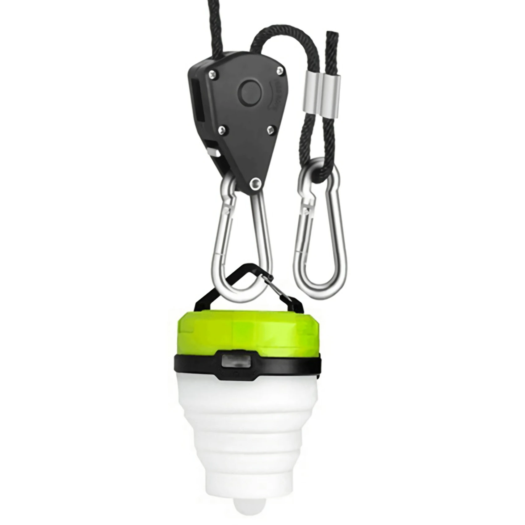 ABMI-18Pcs 1/8 Inch Heavy-Duty Adjustable Growth Light Ratchet Rope Hanger, Used For Gardening Of Growing Lamps,