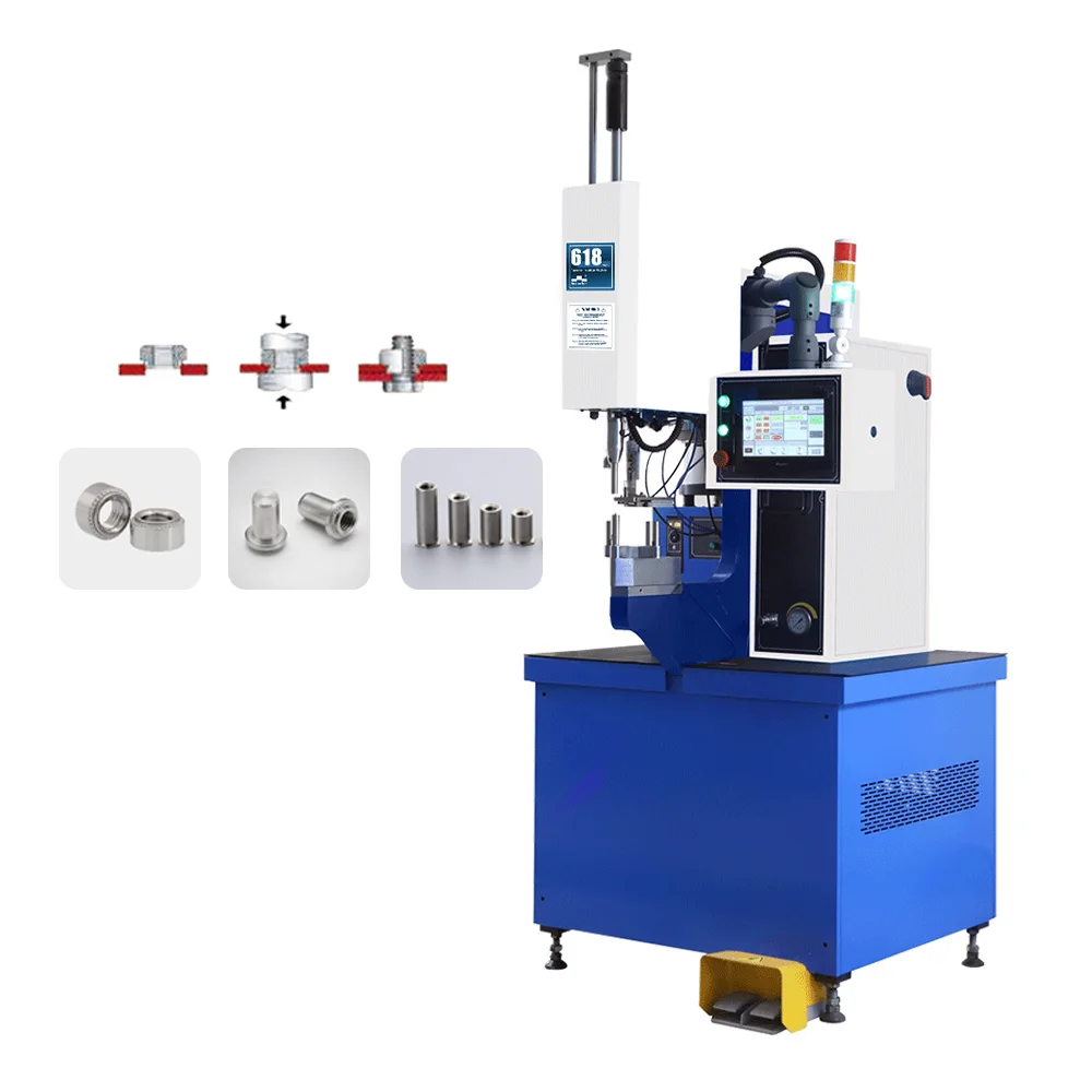 

TPS Protect Both Tooling and Workpiece From Damage PEM Series Fully Hydraulic Riveting Machine
