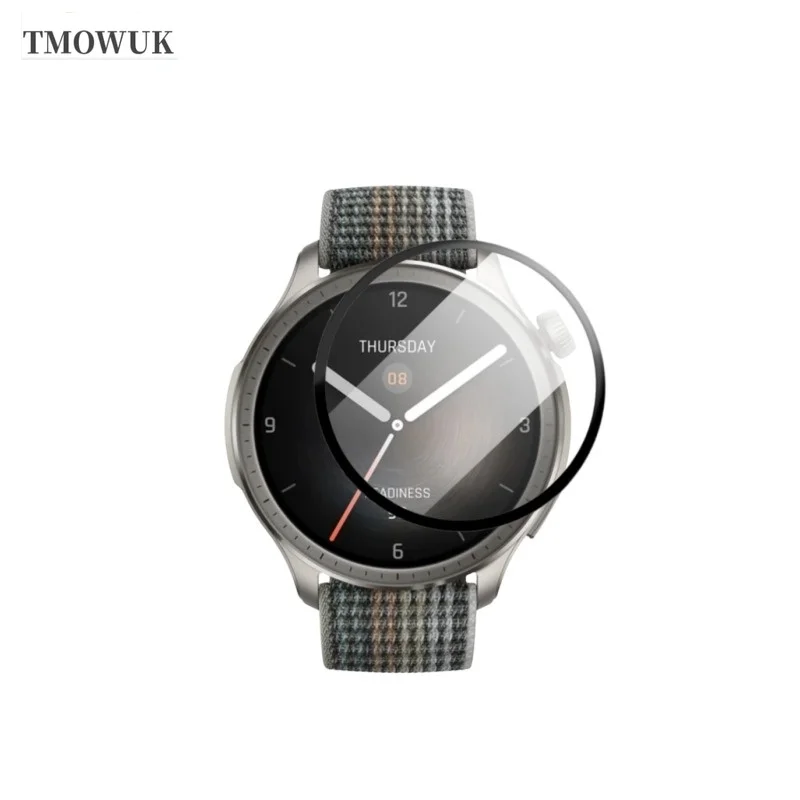 For Amazfit Balance Anti - Scratch Protective Film HD Soft For Curved Screen