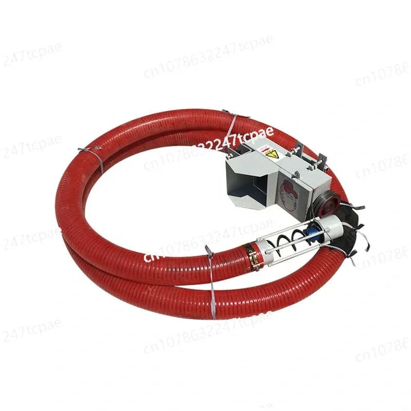 Supply 100mm diameter agricultural spiral hose rice husk corn rice granulator