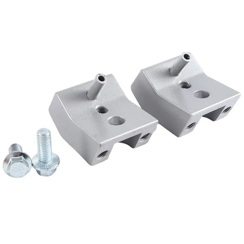 

AEA6-Seat Jack Seat Spacer Seat Lift Device For Toyota Tacoma 4Runner 05-22 Silver Replacement Accessories