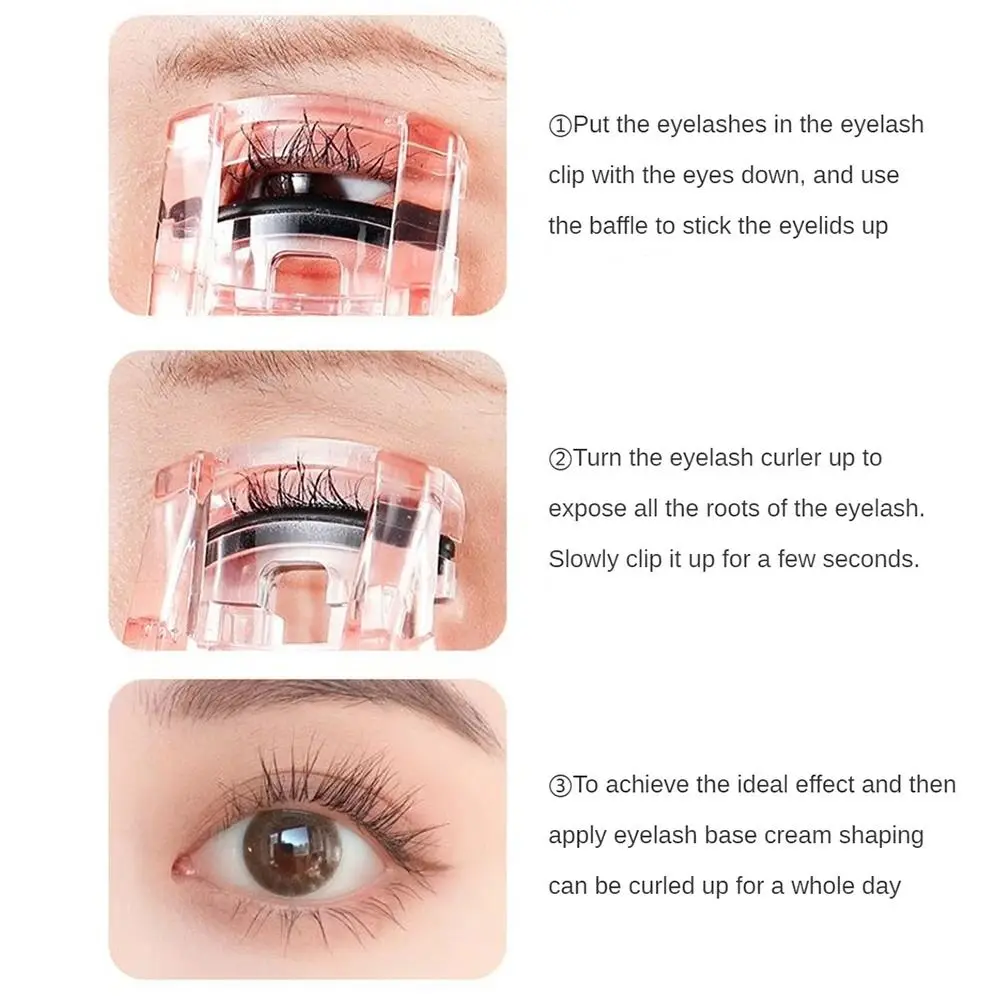 1 pièces accessoire de maquillage recourbe-cils cosmétique Portable pince à friser faux cils auxiliaire Mini outil de beauté