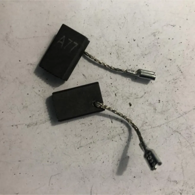 2PCS 5x10x15mm 0.19"x0.39"x0.59" Self-jump Motor Electric Hammer Replacement Power Tool Carbon Brush Car
