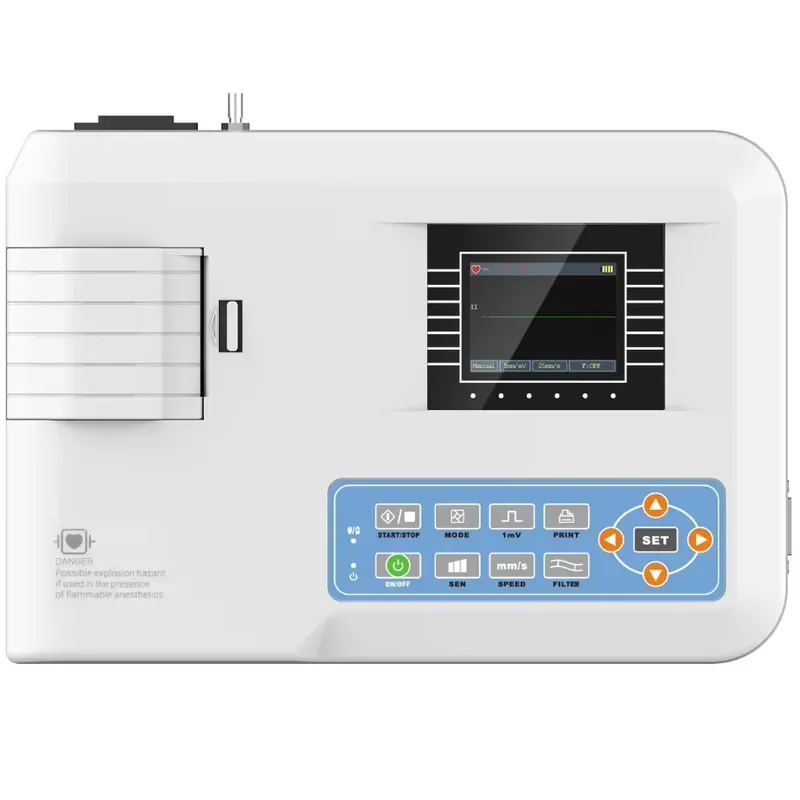 ECG100G-VET Portable / Machine for Veterinarian Animal Health Diagnosis Safe Reliable Medical Diagnostic Equipment