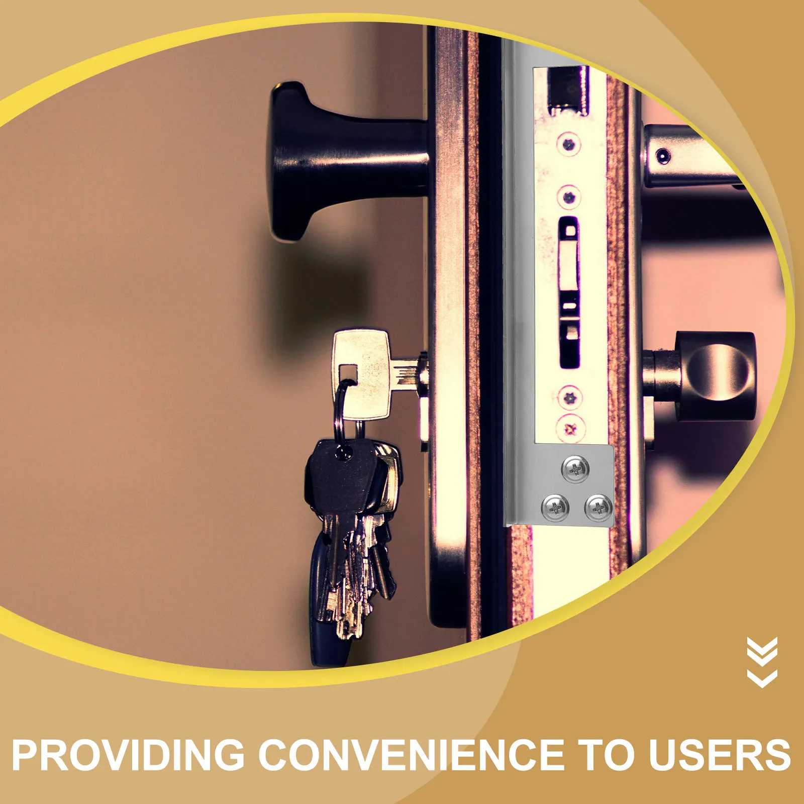 

Защитная накладка из нержавеющей стали для дверной защелки, L-образный защитный кожух, защитный экран для наружных дверных замков, защита от взлома