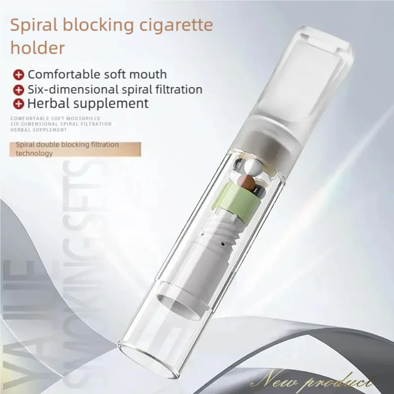 

Фильтр для мундштука Yajue, 39-слойный, одноразовый, для мужчин и женщин, для очистки дыма от крупных, средних и мелких частиц, мягкий мундштук.