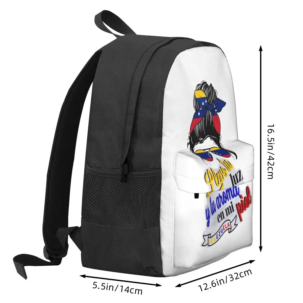 Arepas Venezuela Backpack Hot Sale Daypack Large Capacity Boys Girls BookBag School Bag Shoulder Bags for Men Women