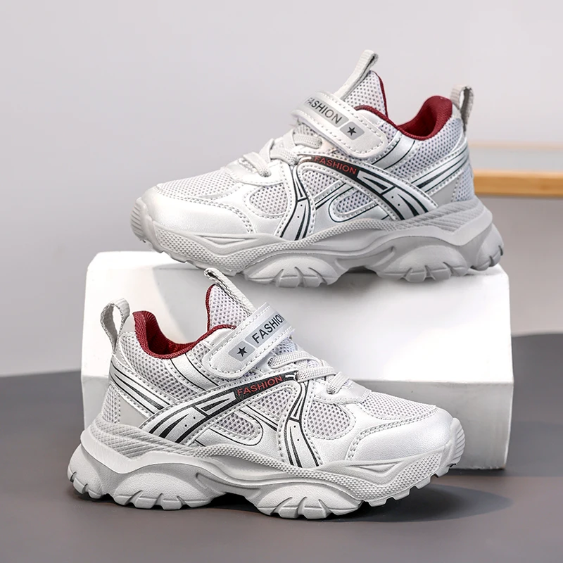 

2025 New Children's Sports Shoes Autumn Girls Sneakers Casual Boys Breathable Running Shoes for Kids Lightweight Tenis Shoes