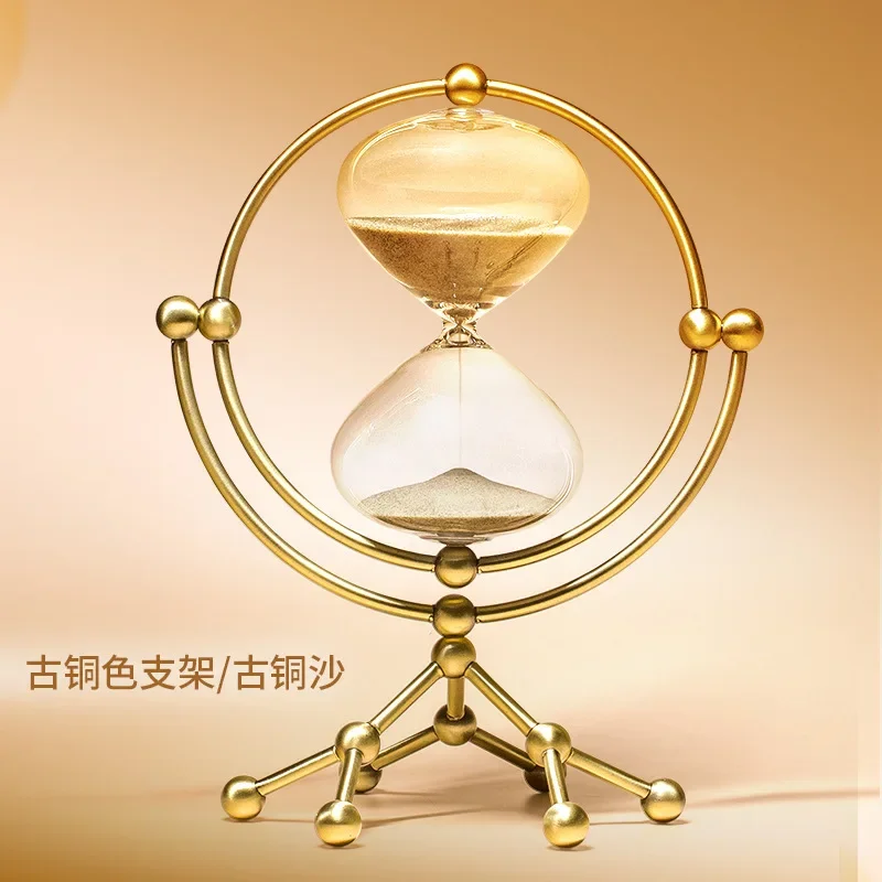 

Квадратные песочные часы с откидной крышкой, креативный подарок, украшение, элегантная мебель