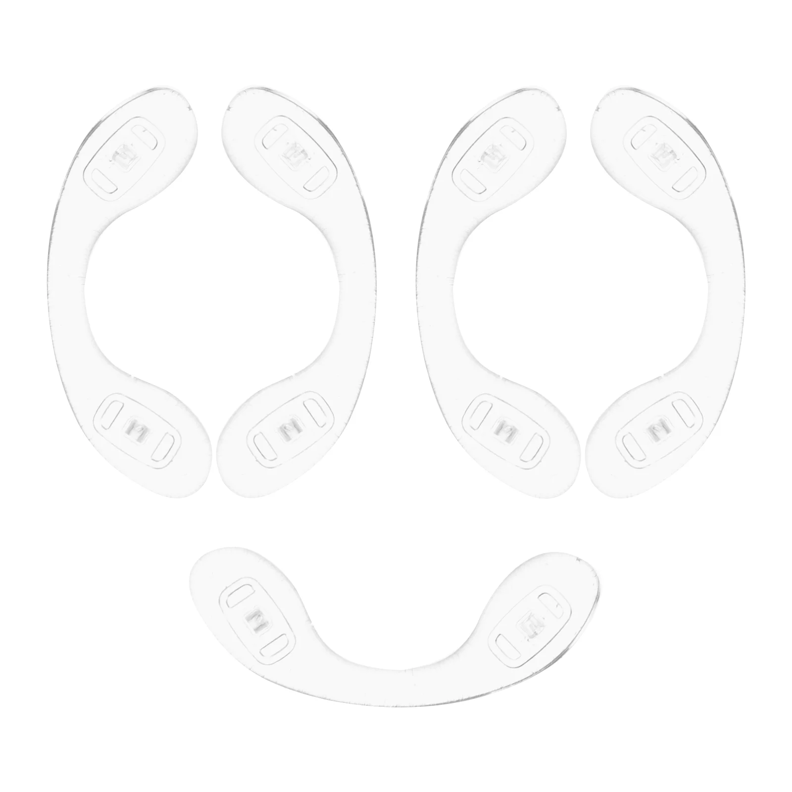 Ensemble de coussinets coordonnants réglables pour lunettes, sangle de lunettes, fournitures de resubdivision, 5 pièces