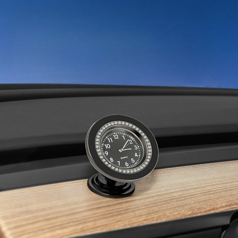 Car Clock Mobile Phone, Intelligent Magnetic Support Frame, Fixed Navigation on The Car, Universal on The Car