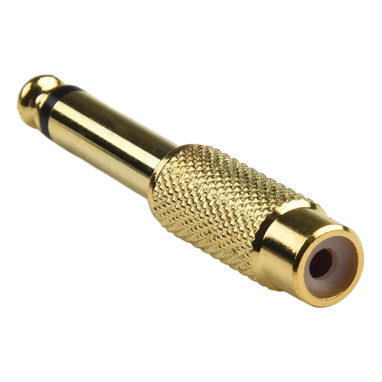 Audio Mother Head Adapter Connector 5pcs Antioxidant Gold-plated Female 6.5 To AV Zinc Alloy 500-600 Times