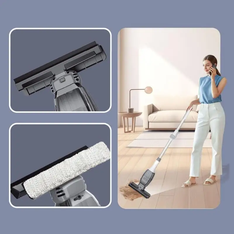 F92F Wireless Multifuntional Window Vacuum Cleaner with Powerful Suction Home Window Cleaning Appliance Perfect for Travel