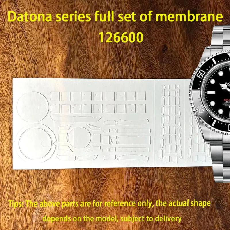 

Suitable for Rolex 126600 single red Sea series watch film outer ring buckle watch chain protection film