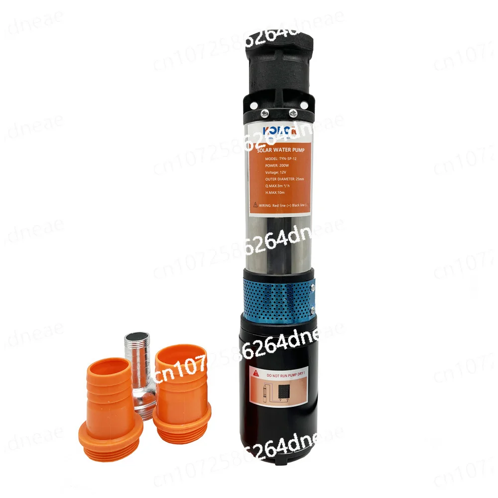 12v 24v 48v  High Lift Battery DC Screw Pump Deep Well Submersible High Quality Solar DC Water Large Flow