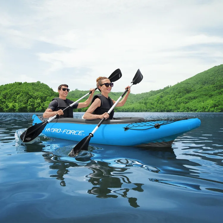 Drifting Inflatable Boat Rubber Rowing Double Canoe Boat Assault Boat